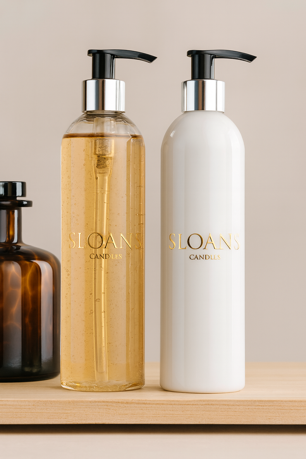 Hand Soap & Lotion - Dark Honey & Tobacco